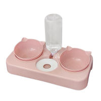 Juego De Cuencas Para Gatos Y Agua Con Dispensador Automático Alimentador Para Perros Pequeños O Medianos Gatos Gatitos Conejos Puppies - details 7