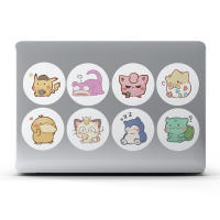 500pcs/Roll Pegatinas De Anime Pokemon Pikachu Cartoon Decoración Para Portátil PVC Impermeable Regalo De Juguetes Para Niños - details 3