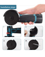 Mini Molinillo De Ángulo 12V Recargable Herramienta De Polimorfismo Para Corte Y Pulido De Diamante Máquina De Trabajo Eléctrico Sin Cable - details 8