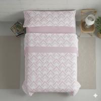 Juego de Sabanas Manta Coralina Coton Mommata 200gr - Alta Calidad, Acabado Premium y Máxima Retención del Calor - details 3