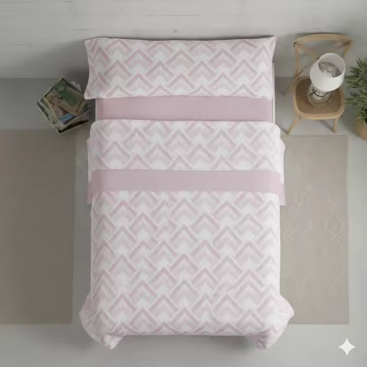 Juego de Sabanas Manta Coralina Coton Mommata 200gr - Alta Calidad, Acabado Premium y Máxima Retención del Calor - 1