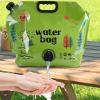 Recipiente De Agua Plegable 8l, Contenedor De Agua con Grifo, Bolsa Bidones De Agua Reutilizable, Garrafa De Agua Flexible para Al Aire Libre, Camping, Senderismo Picnic Barbacoa - details 0