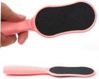 2 piezas de lima para pies, removedor de piel agrietada, lima exfoliante para manos, color rosa - details 1