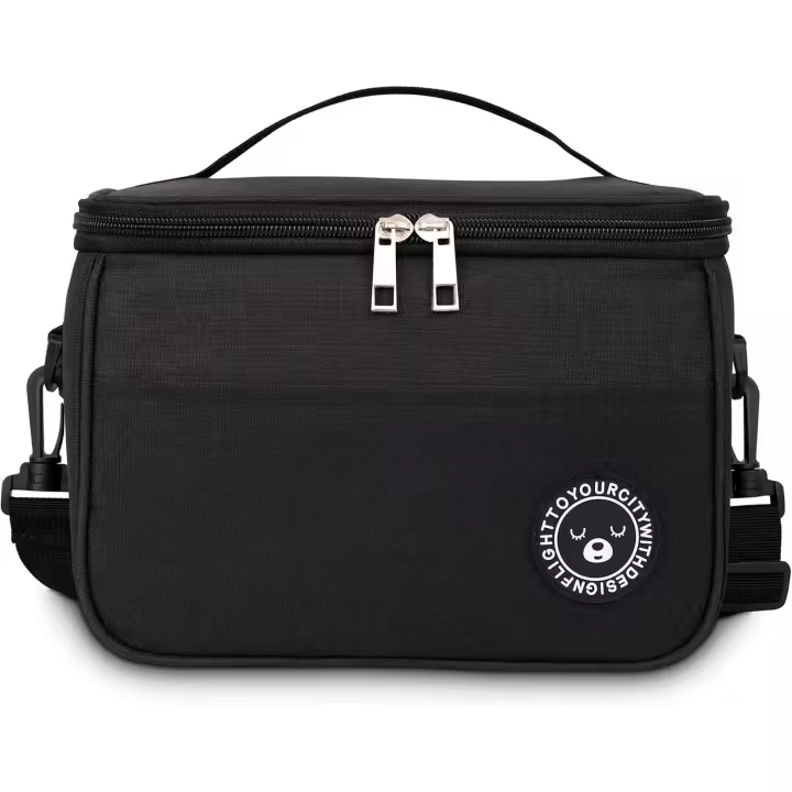 Bolsa térmica para almuerzo de 6,4 l, ideal para el trabajo, oficina, viajes y picnic. - 1