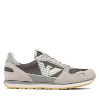 Emporio Armani Zapatillas Zapatos Hombre Beige X4X537 XN730 S704 - details 4