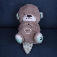 Oso De Peluche Para Bebé Con Música Y Luz Companion De Sueño Suave Otters Soothing Regalo Para Niños Y Niñas Relleno De Algodón PP - details 32