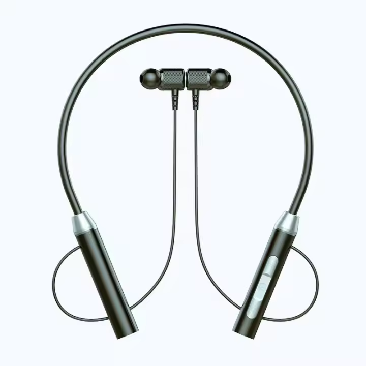 Auriculares de silicona con cinturón de Cuello Bluetooth 5,0 - 1