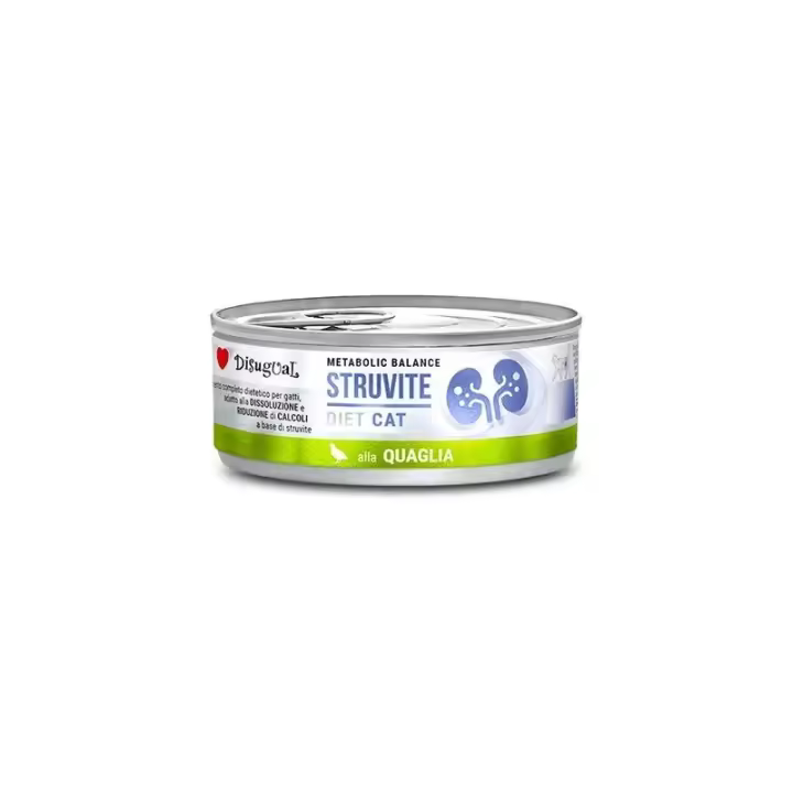 Comida Húmeda Urinary para Gatos Disugual Metabolic Struvite de Codorniz 12x85grs Cálculos de estruvita - 1
