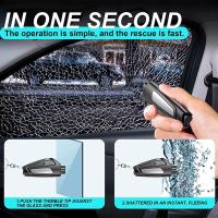 Mini Martillo De Seguridad Para Coche Rompe Ventanas Plegable Portátil Impermeable Con Llavero Herramienta De Emergencia Cortador De Cinturón De Seguridad - details 5