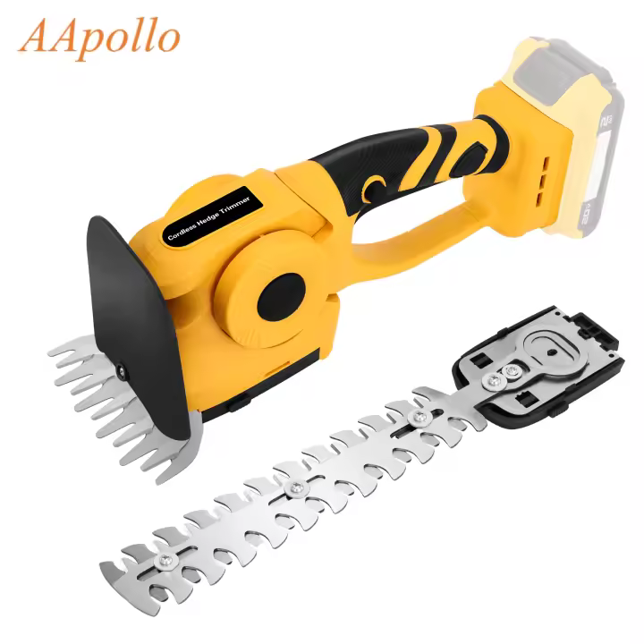 Podadora De Arbustos Eléctrica Portátil 2 En 1 Para Jardín Y Césped Compatible Con Batería Dewalt 20V Sin Cable - 1