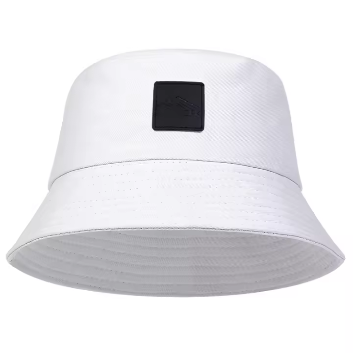 Gorro De Pesca Estilo Bucket Casual Unisex Con Etiqueta De Cuero NY Sombrero De Sol Para Exteriores Material De Poliéster - 1