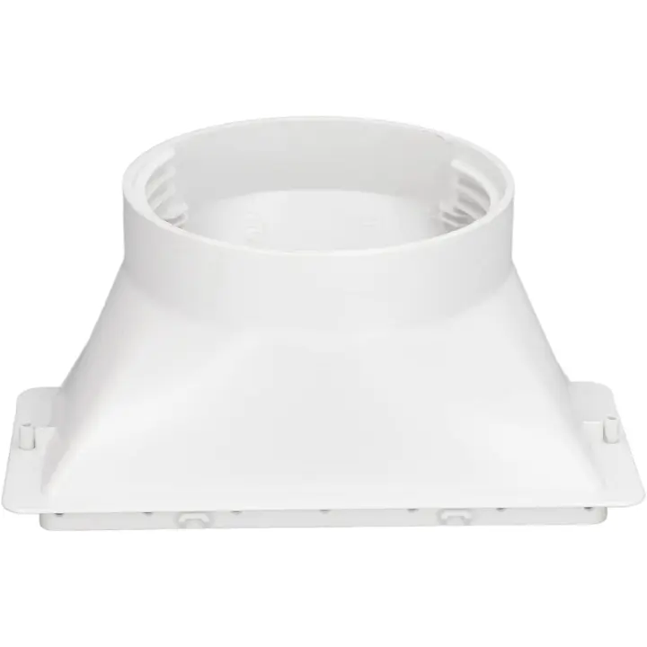 Acoplador de manguera de escape para aire acondicionado portátil, conector de tubo para unidad de A/C, accesorios para aire acondicionado móvil, adaptador de ventana cuadrada a redonda para interfaz de tubo de escape. - 1