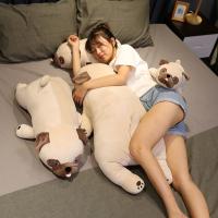 Muñeco De Peluche De Pug Lindo Para Niños Y Niñas Regalo De Navidad O Cumpleaños Almohada De Sueño Animal Kawaii Tamaño 55-90 Cm - details 12