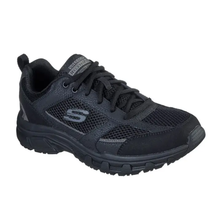 Deportivos Skechers Relaxed Fit: Oak Canyon - Verketta Negro Botines Hombre - 1