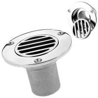 Tubo De Acero Inoxidable 316 Para Bote De Navegación 1-1/2 Pulgadas Herramienta De Drenaje De Piso De Yate Plata 38mm - details 9