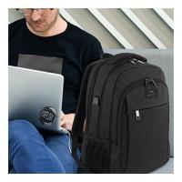 Mochila portátil Impermeable para Hombre, 15,6 Pulgadas, con Puerto Ant,Mochilas y bolsas para hombre, - details 0