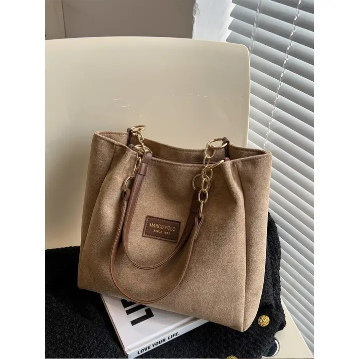 Bolso De Compañero Para Dama De Gran Volumen En Suela Con Cierre De Cremallera Material Principal Sintético Estilo Casual - 1