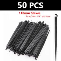 50pcs Conectores De Barba Para Riego Jardín Maceta Conexiones De Tubería 4/7mm Accesorios De Jardín De Plástico PP - details 7