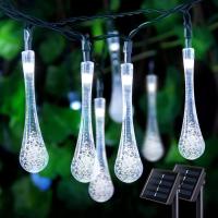 Iluminación De Jardín Exterior Decorativa Navidad IP65 8 Modos 20/50/100 LEDS Cadena Solar Luces De Fiestas Para Calle Jardín Decoración De Navidad - details 4