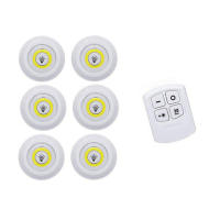 Luces LED Ajustables Para Armarios Con Control Remoto Operadas Por Batería Luz De Cocina Blanca/caliente Iluminación De Baños - details 3