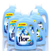 Suavizante para Ropa Flor Azul 2 Litros - Suavizante de 50 Lavados - 24H de Frescor - Calidad Superior - 2 en 1 Planchado Fácil - Pack de 2 y 5 Unidades - Reckitt Benckiser. - details 2