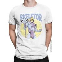 Camiseta De Algodón 100% Para Hombre He-Man Y Los Maestros Del Universo Skeletor Vintage Estilo Clásico Cuello Redondo - details 10