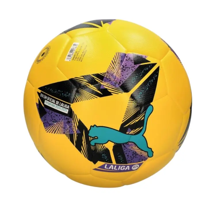 Balón de Fútbol Amarillo PUMA  Orbita La Liga 1 Amarillo 084287-02 - 1