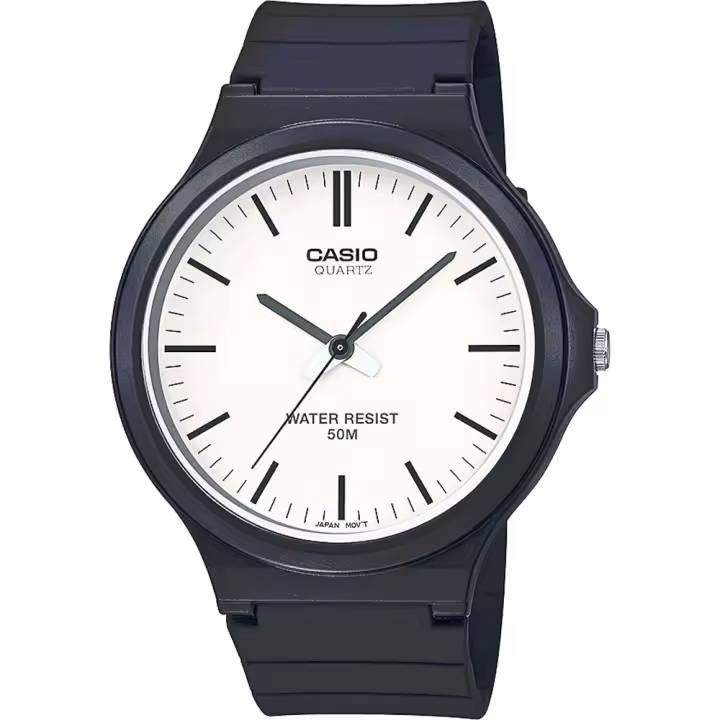 Casio Mw-240-7evdf  Reloj Para Para Hombre Color Blanco - 1