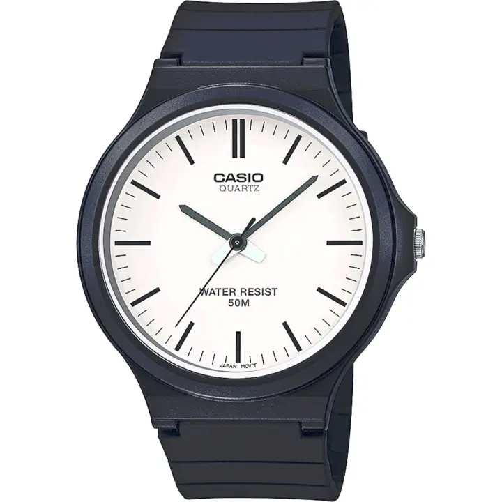 Casio Mw-240-7evdf  Reloj Para Para Hombre Color Blanco - 1