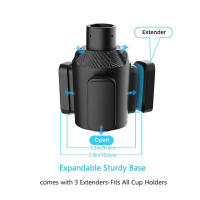 Soporte De Taza Para Coche Expansor Ajustable Soporte De Bebida Multifuncional Soporte De Botella Para Estación De Bebidas - details 4