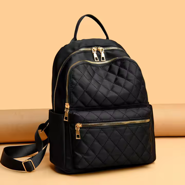 Mochila De Oxford Para Mujer Con Múltiples Bolsillos Capacidad Grande Impermeable Para Viajes Negocios Deportes Estilo Casual - 1