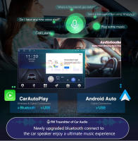 Reproductor Multimedia Para Coche Universal 10.26 Pulgadas Con Apple Carplay Android Auto WiFi Bluetooth FM AUX Cámara Inalámbrica Soporte De Memoria Hasta 256G - details 4