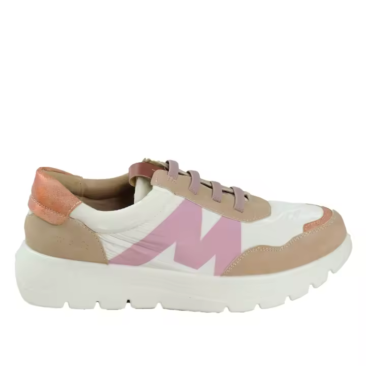 mysoft mod. 24M264 Deportiva casual cordón elástico para Mujer - 1