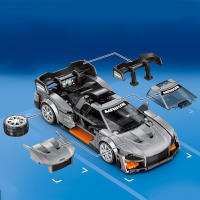 SEMBO Bloques De Construcción De Coche Deportivo Para Niños Modelo De Carreras Off-Road Kit De Construcción De Bloques Para Jóvenes Boys Regalo De Juguetes - details 24