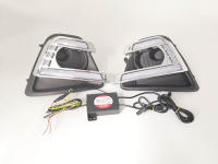 1Par De Luz Diurna LED Para Mazda CX-5 2012-2016 Con Señal De Giro Y Faro Antiniebla Amarillo 12V Instalación Directa - details 1