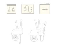 Cámara IP Exterior WiFi 5MP Seguimiento Automático CCTV 1080P Seguridad Inteligente Doméstica Vigilancia De Video Cámara Protección Externa - details 2