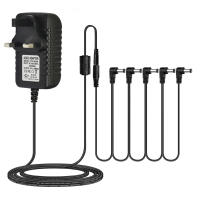 Adaptador De Energía Rowin Para Pedales De Guitarra Eléctrica 5 Maneras Cable Daisy Chain 9V DC 500mA Accesorios De Plug Pod - details 1