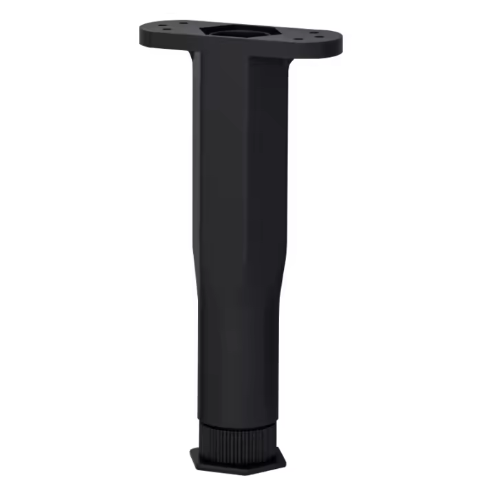 Patas telescópicas de plástico reforzado para muebles, patas para sofá, patas para cama, vigas para cama, soporte para pies, rodamiento de carga telescópico - 1