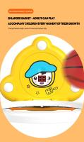 Kit De Bola De Basquet Para Niños Con Estándar Ajustable Juguete Deportivo Creativo De Animales Divertido Para Jugar Interior Y Exterior - details 4