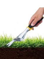 Herramienta De Rastrillo Ergonómica Para Jardín Y Tierra Premium Rastrillo De Hierba Remoción Y Transplantación Multifuncional De Acero Carbono Y Aleación De Aluminio - details 0
