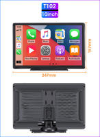Monitor De Coche JMCQ Con Carplay Y Android Auto Pantalla Inteligente Multimedia Video Player MP5 GPS AUX 2Din Tamaño 7/9/10 Pulgadas - details 16