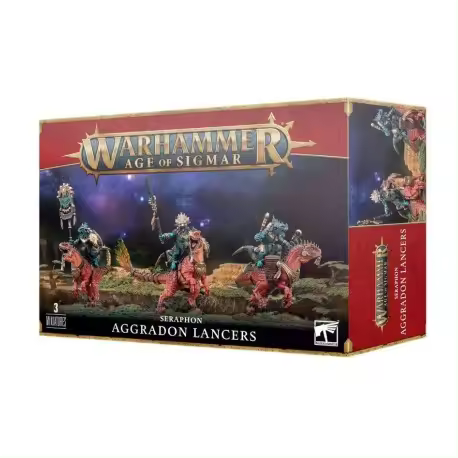 Seraphon: Lanceros en Agradón. - 1