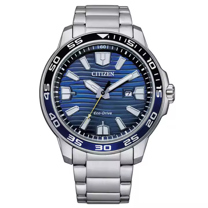 Reloj Citizen hombre Eco-drive Marine Sport con esfera azul - 1