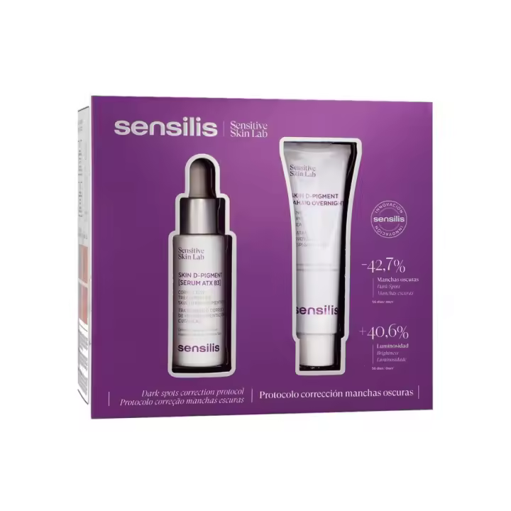 Protocolo Correcion Manchas Oscuras Skin D-Pigment. - Sensilis - 1