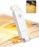 Luz De Lectura Mini LED Recargable USB Con Protección Ocular Y Ajuste De Brillo Luz Nocturna Pequeña Portátil Para Libros - details 0