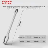 Llave Torx Universal Ajustable 8-22 3-14mm Doble Cabeza Herramienta De Mano Para Reparación De Bicicletas Y Gafas - details 1