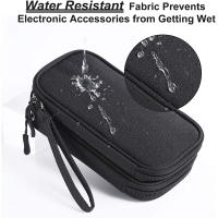 Nueva Bolsa Organizadora De Viaje Para Cables Y Cordones Estuche Portátil Impermeable Con Doble Capa De Almacenamiento - details 1
