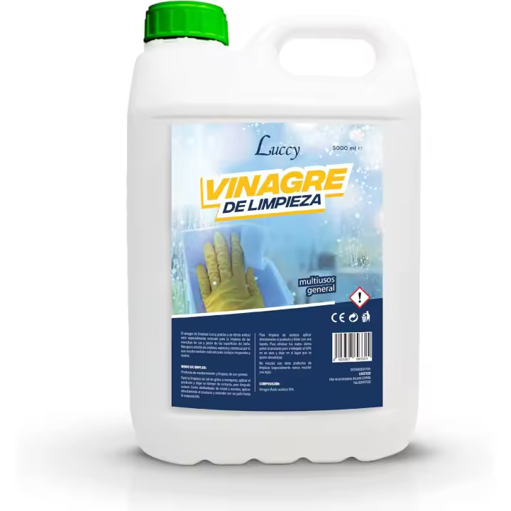 LUCCY Vinagre de Limpieza Concentrado 10º de Acidez  Limpiador Multiusos Ecológico y Eficiente - 1