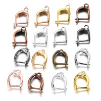 6-12Pcs/lot Gancho Para Pendientes De Color Oro Clavija Retro Con Cierre De Bucle Abierto Accesorios De Joyería Para DIY - details 6