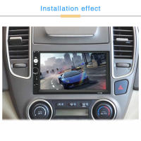 Radio De Coche Universal 7 Pulgadas 1DIN Multimedia Touch Screen Mirror Link FM AUX Entrada USB TF Estéreo MP5 Con Reproductor De Vídeo - details 1